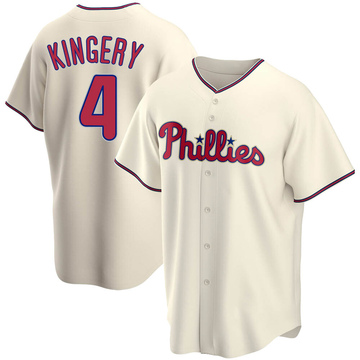 Youth Philadelphia Phillies Scott Kingery Majestic White Home Cool Base  Replica Player Jersey